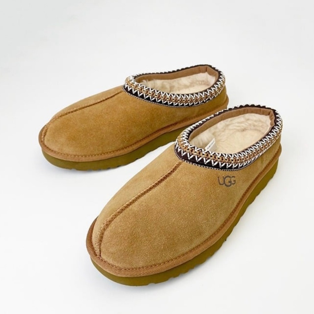 UGG Tasman Chesnut Suede slippers